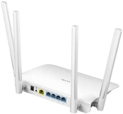 Cudy WR1300 Wi-Fi роутер АС1200, 2,4/5 ГГц, до 1167 Мбит/с, LAN 4x1 Гбит/с, WAN 1x1 Гбит/с, MU-MIMO, белый, 4 антенны