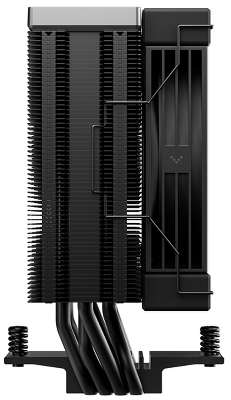 Кулер для процессора DEEPCOOL AK400 G2 LGA1851/1700/1200/115X/AM5/AM4 (12шт/кор, TDP 220W, PWM, Fan 120mm, 4 тепл. Трубки, Wood-grain top cover, черный) RET (R-AK400G2-BKNNMN-GJD)