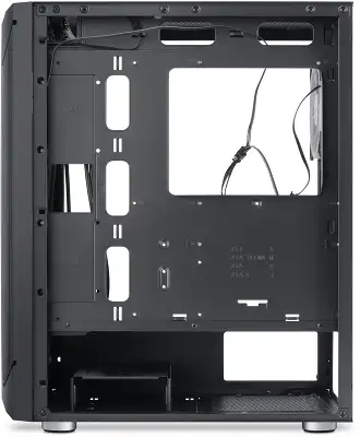 Корпус GMNG OGC-G130 черный без БП E-ATX 5x120mm 2xUSB2.0 1xUSB3.0 audio bott PSU