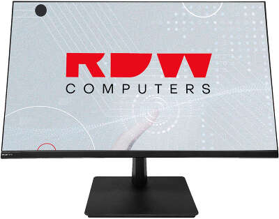 Монитор RDW Computers 27" RDW2701K черный IPS 5ms 16:9 HDMI матовая 1000:1 250cd 178гр/178гр 1920x1080 75Hz VGA DP FHD (RUS)