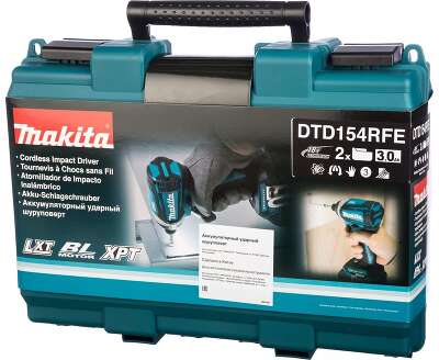 Шуруповерт Makita DTD154RFE аккум. патрон:шестигр.1/4" (кейс в комплекте)