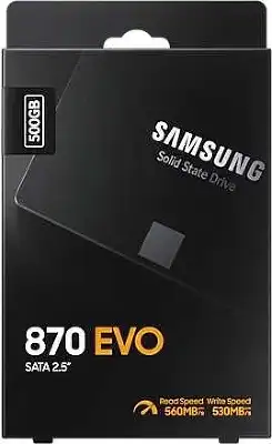 Накопитель SSD Samsung SATA-III 500GB MZ-77E500BW 870 EVO 2.5"