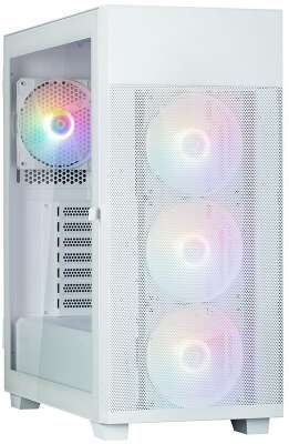 Корпус MidiTower Zalman S5 Neo white (ATX, без БП, FRGB, 3xUSB Type-A) (Zalman S5 Neo White)
