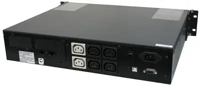 ИБП Powercom King Pro RM KIN-1500AP LCD, 1500VA, 1200W, IEC