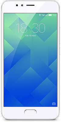 Смартфон Meizu M5s 16 ГБ Silver/White