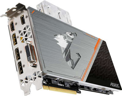 Видеокарта PCI-E NVIDIA GeForce GTX 1080Ti 11264MB GDDR5X Gigabyte [GV-N108TAORUS X WB-11GD]