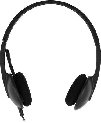 Гарнитура проводная LOGITECH Headset H340 USB черный (1хJack 3.5mm, USB, кабель 1.8м) (981-000509)