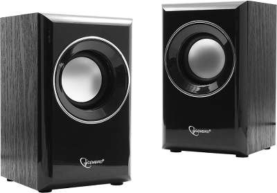 Акустическая система Gembird SPK-204 2.0 2x3 Вт, чёрная USB