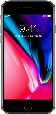 Смартфон Apple iPhone 8 [MQ6G2RU/A] 64 GB Space Gray