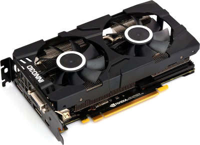 Видеокарта Inno3D nVidia GeForce RTX 2070 Twin X2 8Gb GDDR6 PCI-E DVI, HDMI, 2DP