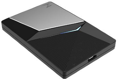 SSD накопитель Netac Z7S 2TB USB 3.2 Gen 2 Type-C External SSD, R/W up to 550MB/480MB/s,with USB-C to USB-A cable and USB-A to USB-C adapter 3Y wty