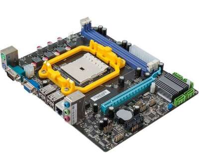 Материнская плата Esonic A55F1AL2, FM1 , AMD A55, mATX, 2xDDR3, 1xPCI-Ex16, 1xPCI-Ex1, 4xSATA2, 10/100, 6CH, VGA, 4xUSB2.0, 1x COM RTL {20}