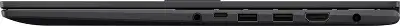 Ноутбук Asus VivoBook 16X M3604YA-MB247 Ryzen 7 7730U 16Gb SSD512Gb AMD Radeon Graphics 16" IPS WUXGA (1920x1200) без ОС black WiFi BT Cam (90NB11A1-M00B70)