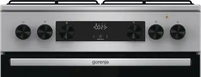 Плита Комбинированная Gorenje GKS6C70XJ нержавеющая сталь (без крышки) реш.сталь