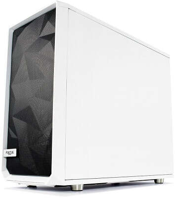 Корпус Fractal Design Meshify S2 TG Clear, белый, ATX, Без БП (FD-CA-MESH-S2-WT-TGC)