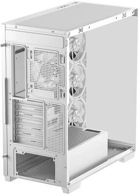 Корпус Mid-Tower Deepcool CG580 4F White (ATX, без БП, 2*USB3.0 Type-A+USB3.2 Type-C) (R-CG580-WHADA4-G-1)