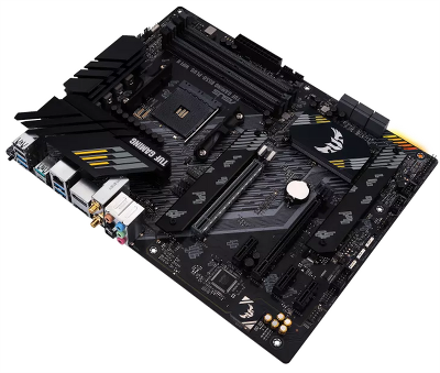 Материнская плата ASUS TUF GAMING B550-PLUS WIFI II, Socket AM4, B550, 4*DDR4, HDMI+DP, CrossFireX, SATA3 + RAID, Audio, 2,5Gb LAN, USB 3.2*8, USB 2.0*6, COM*1 header (w/o cable) ATX ; 90MB19U0-M0EAY0