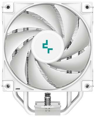 Вентилятор Deepcool AK400 WH (White, Height 155mm, 6mm x 4pcs, Fan 120mm, 500;1850RPM ±10%, < 29 dB(A), 4-pin PWM, TDP 220W, Al+Cu, Screw, Socket AMD AM5/AM4, Intel LGA1700/1200/115x) (R-AK400-WHNNMN-G-1) {18} (727422)