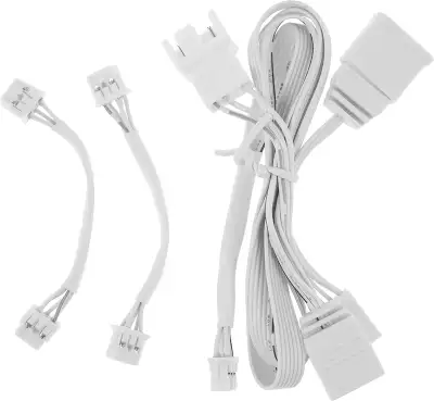 Вентилятор для корпуса Formula Air Bridge Plus ARGB 120х120x25 белый 4-pin 27.2дБ (упак.:3шт) (AIR BRIDGE PLUS WH) Ret