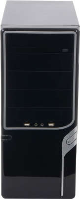 Корпус 3Cott 2317B ATX, 450Вт, USB, Audio, черный.