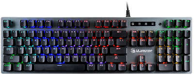 Клавиатура A4Tech Bloody B765 механическая серый USB for gamer LED (B765 GREY/NEON (GREEN SWITCH))