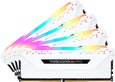 Набор памяти DDR4 DIMM 4x16Gb DDR3466 Corsair Vengeance RGB PRO (CMW64GX4M4C3466C16W)