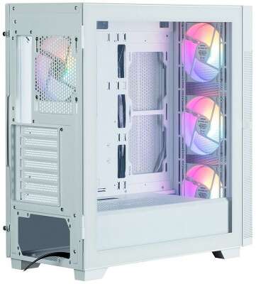 Корпус MidiTower Zalman S5 Neo white (ATX, без БП, FRGB, 3xUSB Type-A) (Zalman S5 Neo White)