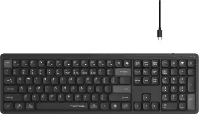 Клавиатура A4Tech FBX55C черный USB беспроводная BT/Radio slim Multimedia