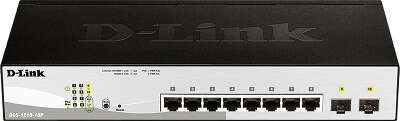 Коммутатор D-Link DGS-1210-10P, управляемый