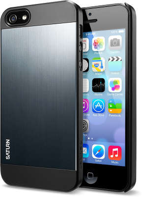 Чехол Spigen SGP Saturn для iPhone 5/5S, Metal Slate [SGP10142]