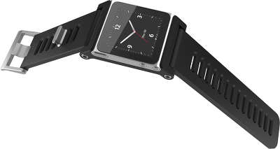 Чехол-браслет LunaTik TikTok Multi-Touch Watch Band для iPod nano 6G, черный [TTBLK-001]