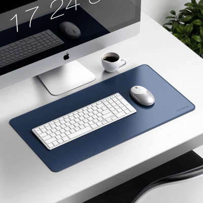 Коврик Satechi Eco Leather Deskmate, Blue [ST-LDMB]