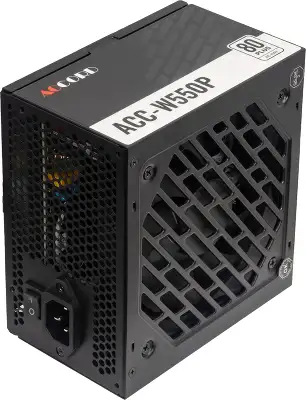 Блок питания Accord ATX 550W ACC-W550P 80+ white (20+4pin) 120mm fan 6xSATA RTL