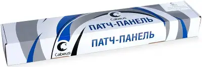 Патч-панель Cabeus PL-24-CAT.5E-SH-DUAL 19