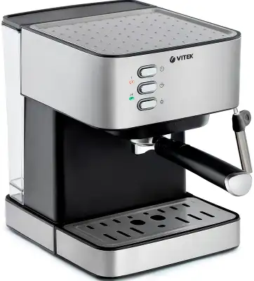 Кофеварка рожковая Vitek VT-1504 1050Вт нержавеющая сталь