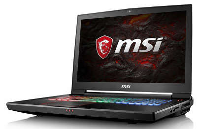 Ноутбук MSI GT75VR 7RE(Titan SLI 4K)-054RU i7-7820HK/32/1000/SSD512/GTX 1070 8GB/17.3" IPS UHD/WiFi/BT/CAM/W10