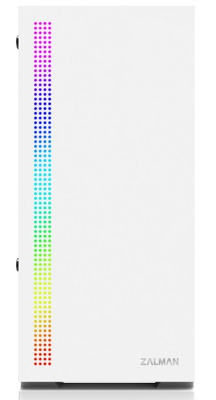 Корпус ZALMAN S5, ATX, WHITE, WINDOW, 2xCOMBO (3.5