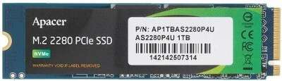 Твердотельный накопитель NVMe 1Tb [AP1TBAS2280P4U-1] (SSD) Apacer AS2280P4U