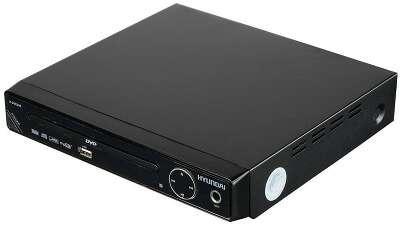 Плеер DVD Hyundai H-DVD200 черный Караоке ПДУ