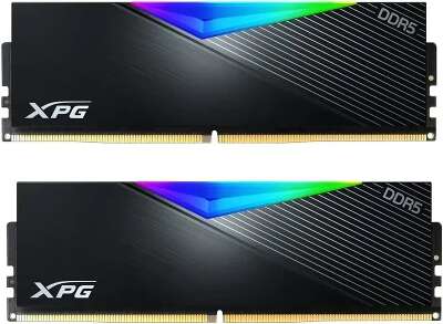 Набор памяти DDR5 DIMM 2x16Gb DDR6400 ADATA XPG Lancer RGB (AX5U6400C3216G-DCLABK)