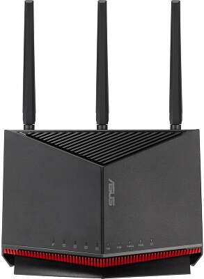 Маршрутизатор ASUS RT-BE86U, Wi-Fi 7 BE6800, 1x10G WAN/LAN, 1 x 2.5G for WAN/LAN, 3 x 2.5G LAN, 1xUSB 3.2, 1xUSB 2.0 (RT-BE86U)