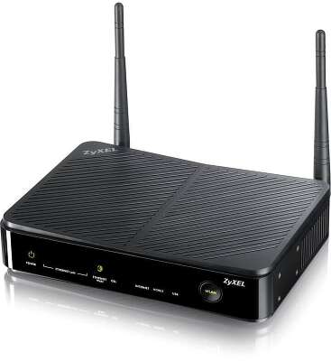 Маршрутизатор беспроводной Zyxel SBG3300-N000 (SBG3300-N000-EU02V1F) N300 10/100/1000BASE-TX/ADSL черный
