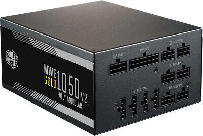 Блок питания 1.05кВт ATX CoolerMaster MWE GOLD 1050 - V2 FULL MODULAR