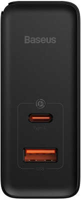 Зарядное устройство Baseus GaN5 Pro Fast Charger 100W Black + USB-C Cable 100W, Black [CCGP090201]