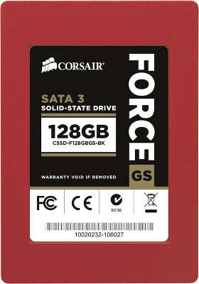 Твердотельный накопитель SSD 2.5" SATA-3 128GB (CSSD-F128GBGS-BK)  Corsair Force GS