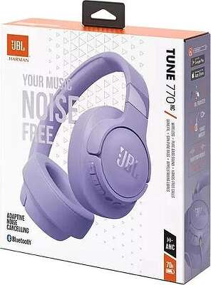 Наушники беспроводные JBL Tune 770NC, фиолетовые [JBLT770NCPUR]