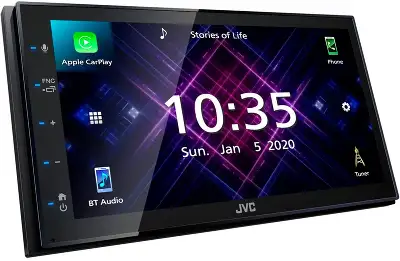 Автомагнитола JVC KW-M560BT 2DIN 4x50Вт v4.2 6.8" RDS