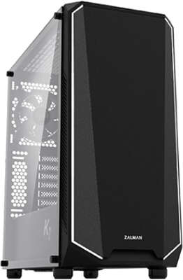 Корпус Zalman K1 rev.B, черный, ATX, Без БП (K1 rev.B)