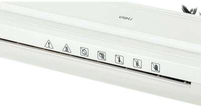 Ламинатор Deli Film width:A4Laminate speed: 220mm/min;Plastic sealing range: 70-100mic;Preheating time: about 5min