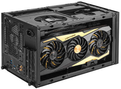 Корпус SilverStone SUGO 15, черный, Mini-ITX, Без БП (SST-SG15B)